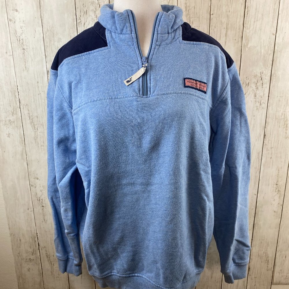 Vineyard Vines- quarter zip pull over sweatshirt Size Medium